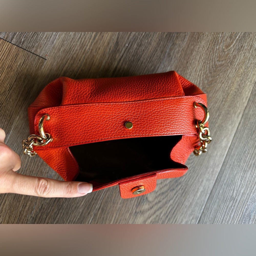 Baldinini leather orange bag. - Picture 8 of 10